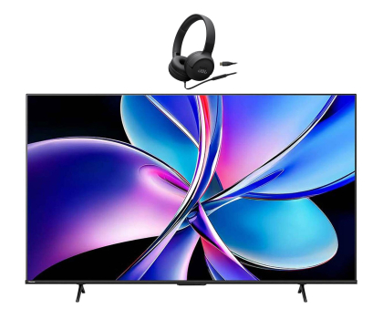 Telewizor 50" Hisense 50E7Q PRO 50" QLED 144 Hz 4K +SŁUCHAWKI NAUSZNE BT JBL TUNE